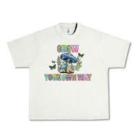 Pistachio grow your own way Urban Heavy Tee - CowhideDigitalArt