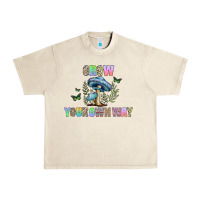 Sandshell grow your own way Urban Heavy Tee - CowhideDigitalArt