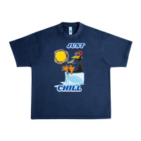 Navy Just Chill Urban Heavy Tee - artisFamous