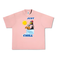 Salmon Just Chill Urban Heavy Tee - artisFamous
