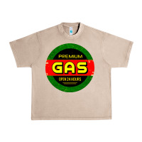 French Oak GARAGE CAR GASOLINE Urban Heavy Tee - artisFamous