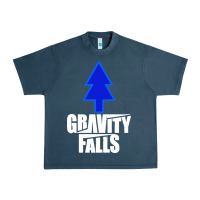 Midnight Navy gravity falls dipper blue pine premium Urban Heavy Tee - artisFamous