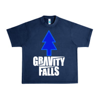 Navy gravity falls dipper blue pine premium Urban Heavy Tee - artisFamous