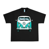 Black hippie surf van Urban Heavy Tee - artisFamous