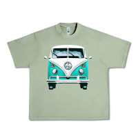Oil Green hippie surf van Urban Heavy Tee - artisFamous
