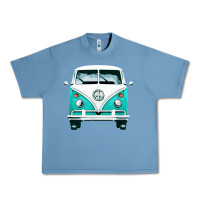 Pebble Blue hippie surf van Urban Heavy Tee - artisFamous