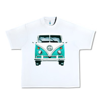 White hippie surf van Urban Heavy Tee - artisFamous