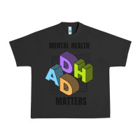 Pigment Black adhd mental health matters Urban Heavy Tee - artisFamous