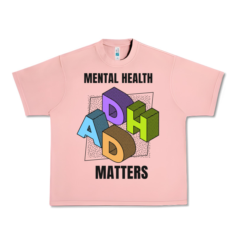 Adhd Mental Health Matters Urban Heavy Tee by artisFamous | Teevron