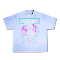 Grape Ice distressed teal raptor clever girl t shirt Urban Heavy Tee - artisFamous