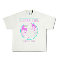 Pistachio distressed teal raptor clever girl t shirt Urban Heavy Tee - artisFamous