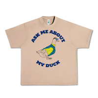 Burro ask me about my duck Urban Heavy Tee - artisFamous