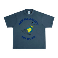 Midnight Navy ask me about my duck Urban Heavy Tee - artisFamous