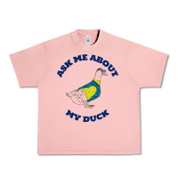 Salmon ask me about my duck Urban Heavy Tee - artisFamous