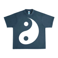 Midnight Navy yin yang Urban Heavy Tee - artisFamous
