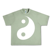 Oil Green yin yang Urban Heavy Tee - artisFamous