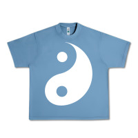 Pebble Blue yin yang Urban Heavy Tee - artisFamous