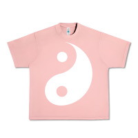 Salmon yin yang Urban Heavy Tee - artisFamous