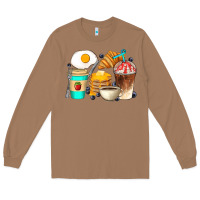 Toasted Coconut Breakfast Coffee Cups Long Sleeve Tee - Artiststas