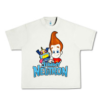 Pistachio jimmy neutron goddard title vintage poster Urban Heavy Tee - artisFamous