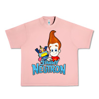 Salmon jimmy neutron goddard title vintage poster Urban Heavy Tee - artisFamous