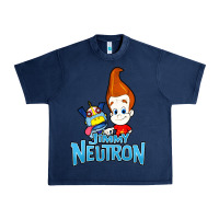 Navy jimmy neutron goddard title vintage poster Urban Heavy Tee - artisFamous