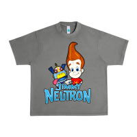 Tornado jimmy neutron goddard title vintage poster Urban Heavy Tee - artisFamous