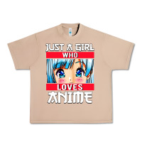 Burro just a girl who loves anime japanese cute Urban Heavy Tee - artisFamous