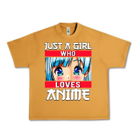 Peanut Butter just a girl who loves anime japanese cute Urban Heavy Tee - artisFamous