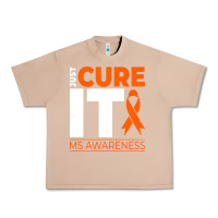 Burro just cure it ms multiple sclerosis awareness Urban Heavy Tee - artisFamous