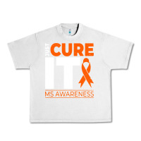 Lunar Rock just cure it ms multiple sclerosis awareness Urban Heavy Tee - artisFamous