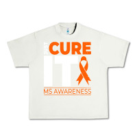 Pistachio just cure it ms multiple sclerosis awareness Urban Heavy Tee - artisFamous