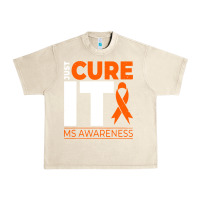 Sandshell just cure it ms multiple sclerosis awareness Urban Heavy Tee - artisFamous