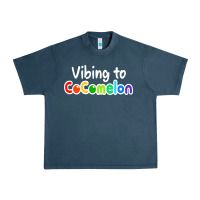 Midnight Navy kids vibing to cocomelon Urban Heavy Tee - artisFamous