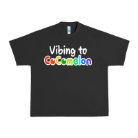 Pigment Black kids vibing to cocomelon Urban Heavy Tee - artisFamous