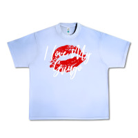 Grape Ice kiss lips i love my gringo wife girlfriend premium Urban Heavy Tee - artisFamous