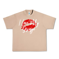 Burro kiss lips i love my gringo wife girlfriend premium Urban Heavy Tee - artisFamous