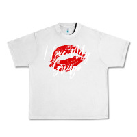 Lunar Rock kiss lips i love my gringo wife girlfriend premium Urban Heavy Tee - artisFamous
