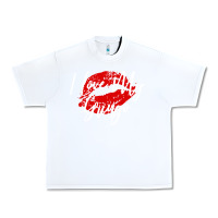 White kiss lips i love my gringo wife girlfriend premium Urban Heavy Tee - artisFamous