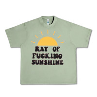 Oil Green ray of sunshine Urban Heavy Tee - artisFamous