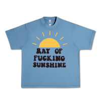 Pebble Blue ray of sunshine Urban Heavy Tee - artisFamous