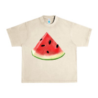 Sandshell Watermelon Slice Png Urban Heavy Tee - artisFamous