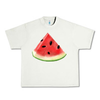 Pistachio Watermelon Slice Png Urban Heavy Tee - artisFamous