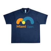 Navy miami open Urban Heavy Tee - artisFamous