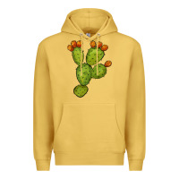 Antique Gold cactus Premium Hoodie - BarkalooDesign