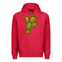 Cardinal cactus Premium Hoodie - BarkalooDesign