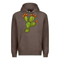 Coffee cactus Premium Hoodie - BarkalooDesign
