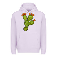 Lilac cactus Premium Hoodie - BarkalooDesign