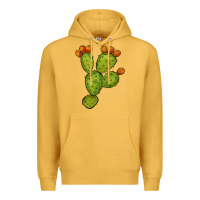 Mustard cactus Premium Hoodie - BarkalooDesign