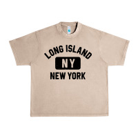 French Oak long island ny gym style distressed amber print Urban Heavy Tee - artisFamous